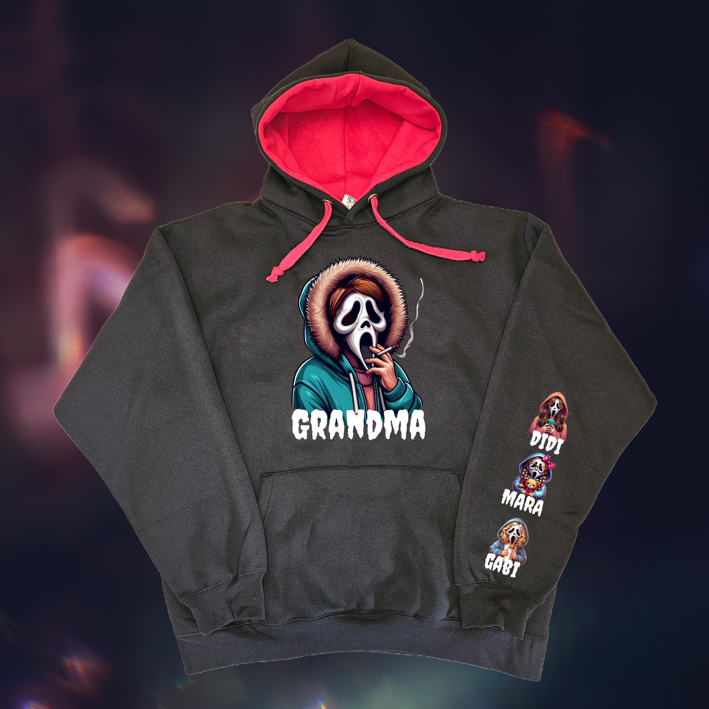 Halloween Hoodie - Grandma Scream