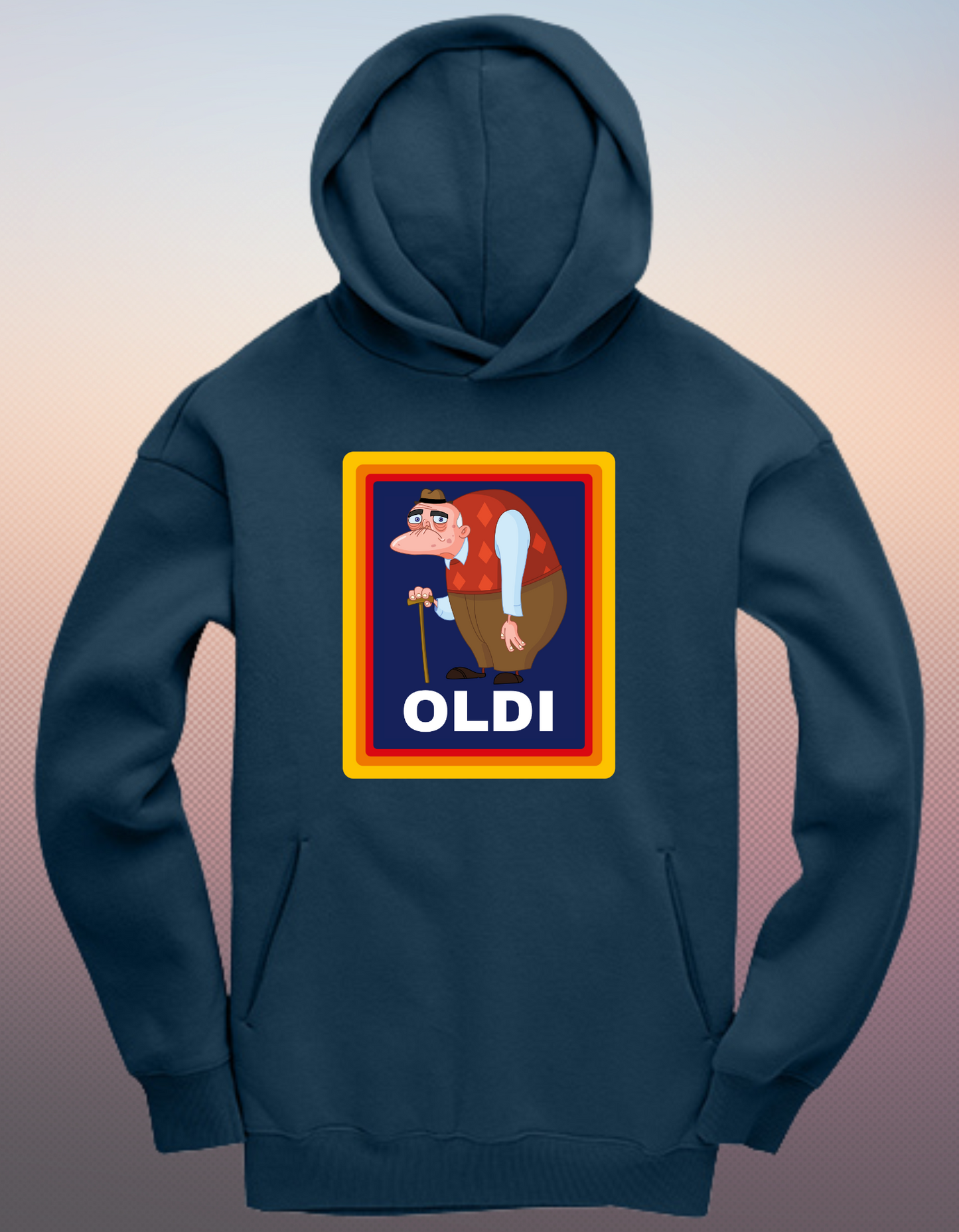 Geminin Oversize Hoodie - Oldi Funny design