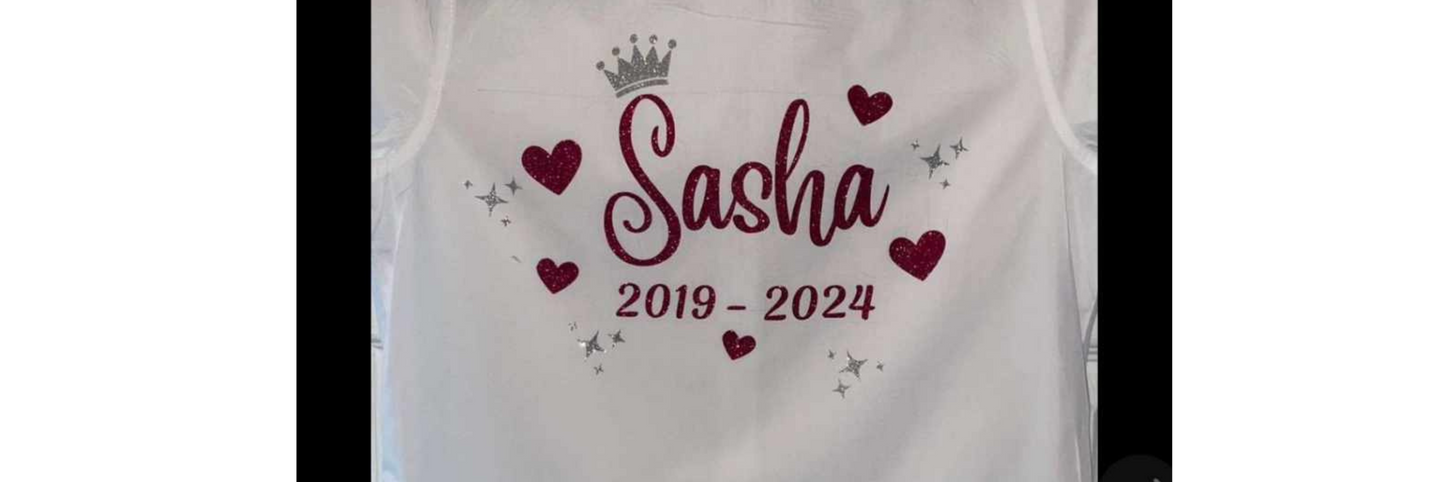 Personalised Leavers Shirts – Customer-Provided Shirts - Designed by Printfield