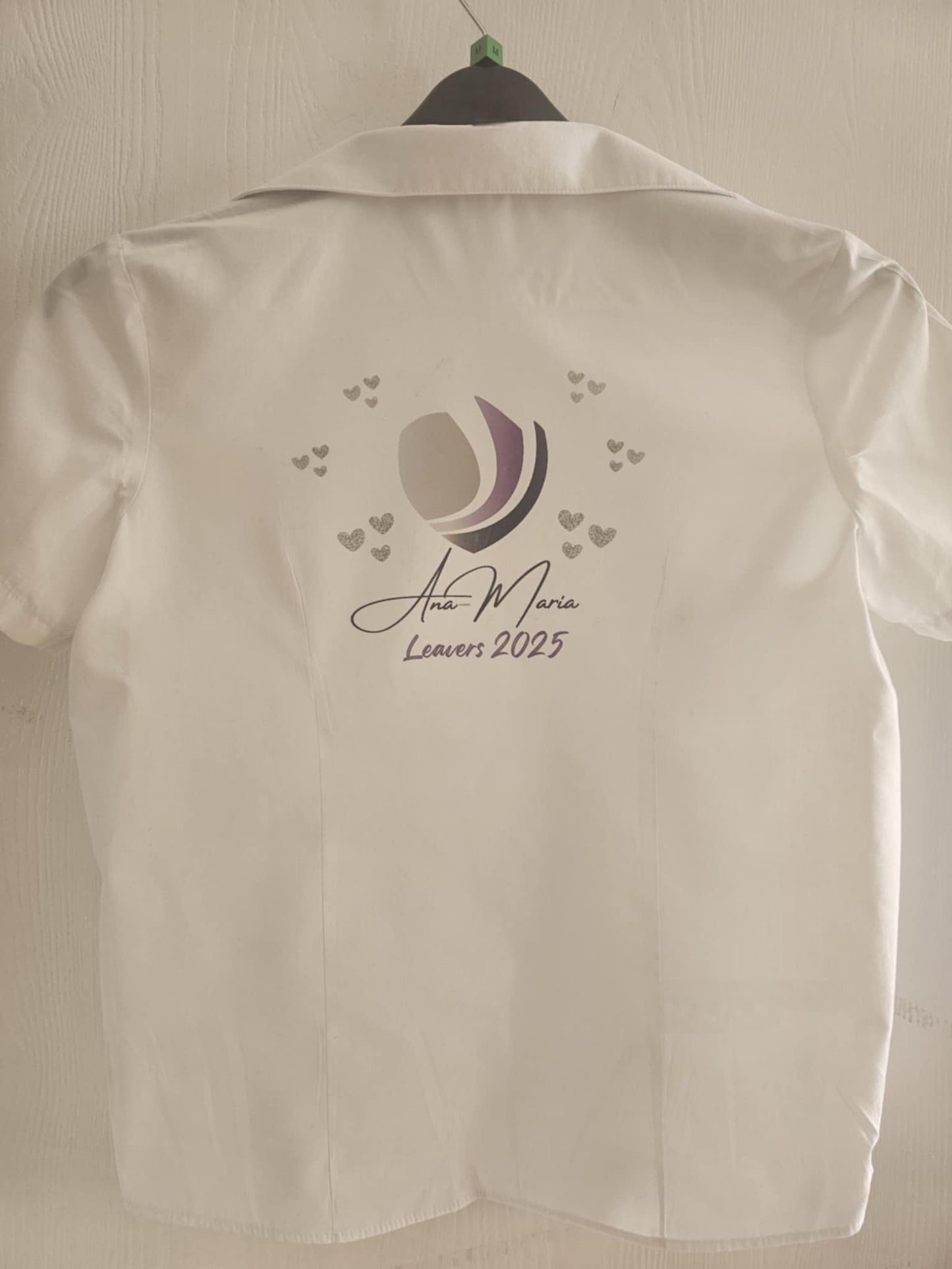 Personalised Leavers Shirts – Customer-Provided Shirts - Designed by Printfield (Mansfield & Surrounding Areas)
