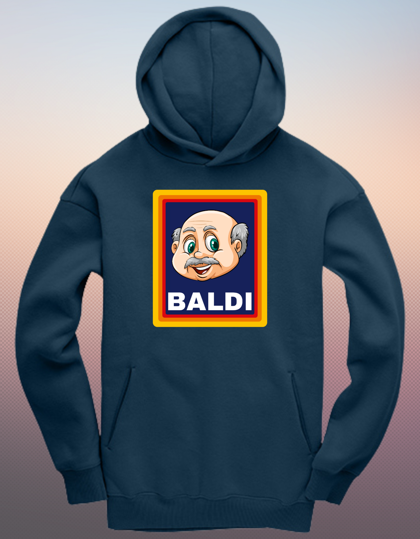 Gemini Oversized Hoodie - Baldi Funny Design