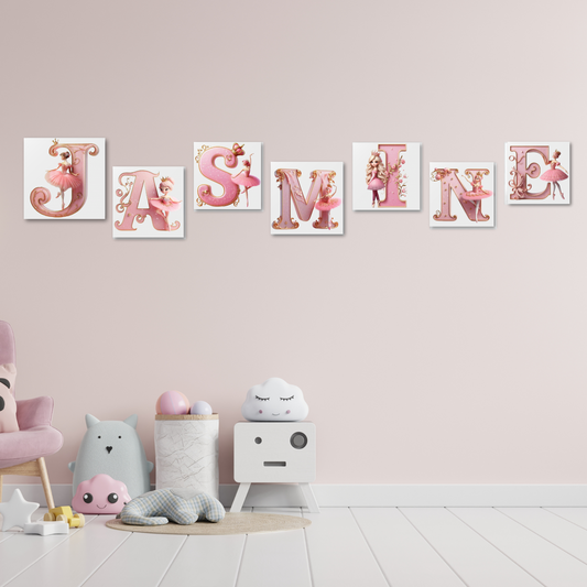 Decorative Canvas Letters-Baby’s name-Price per letter - Designed by Printfield