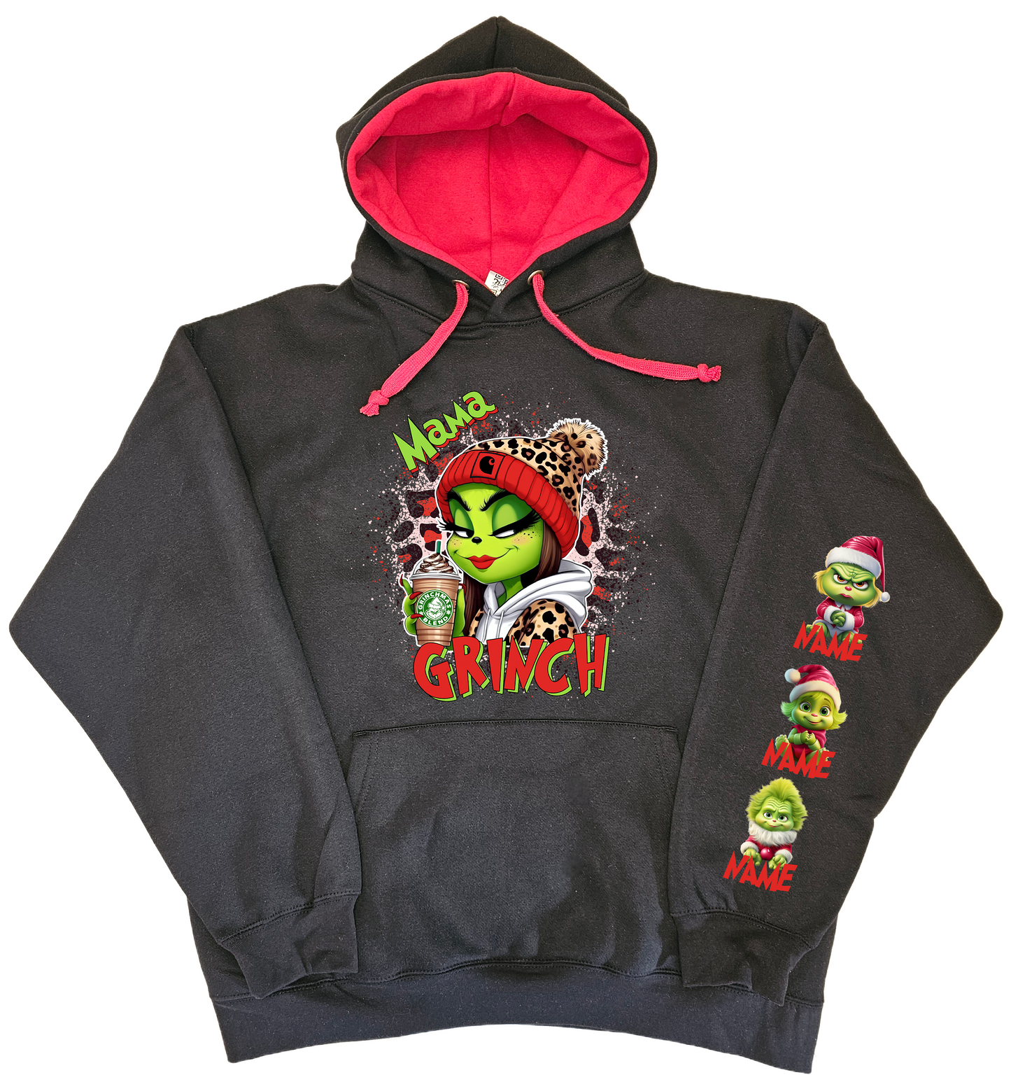 Mama Grinch Premium Hoodie - Designed by Printfield