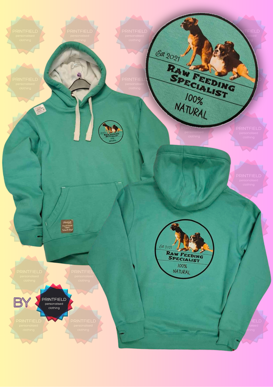 Personalised Workwear - Adults Hoodie - various colours available