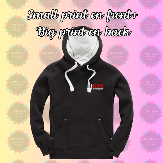Premium Personalised Workwear Hoodie – Adult, Heavyweight UltraSoft