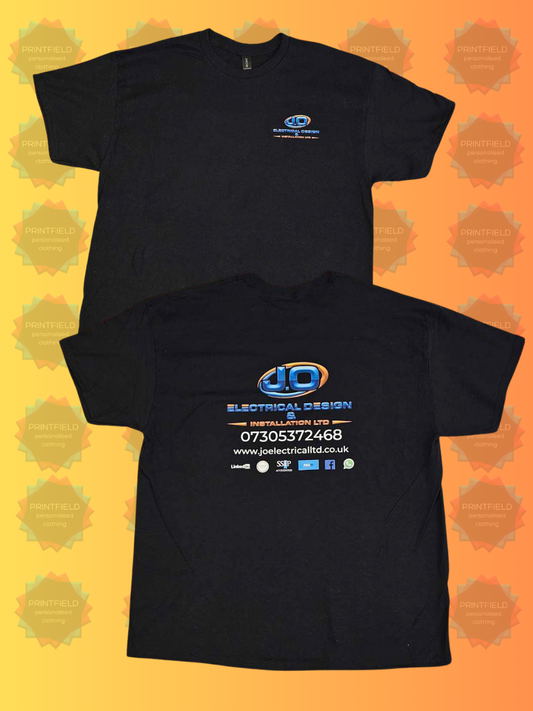 Personalised Workwear - Heavyweight Short sleeve T-Shirt - Various colours available