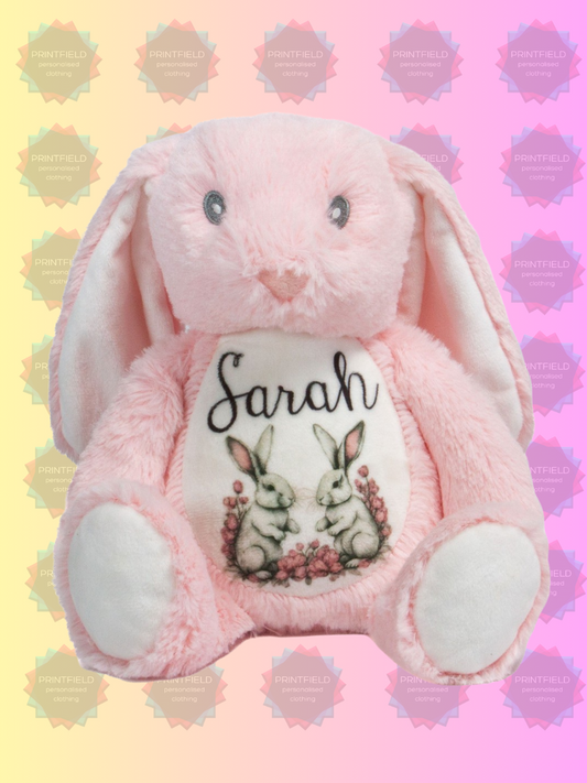 Personalised Rabbit Plush Toy