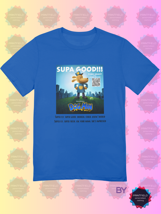 SUPA GOOD - DOG MAN - Adult T-Shirts