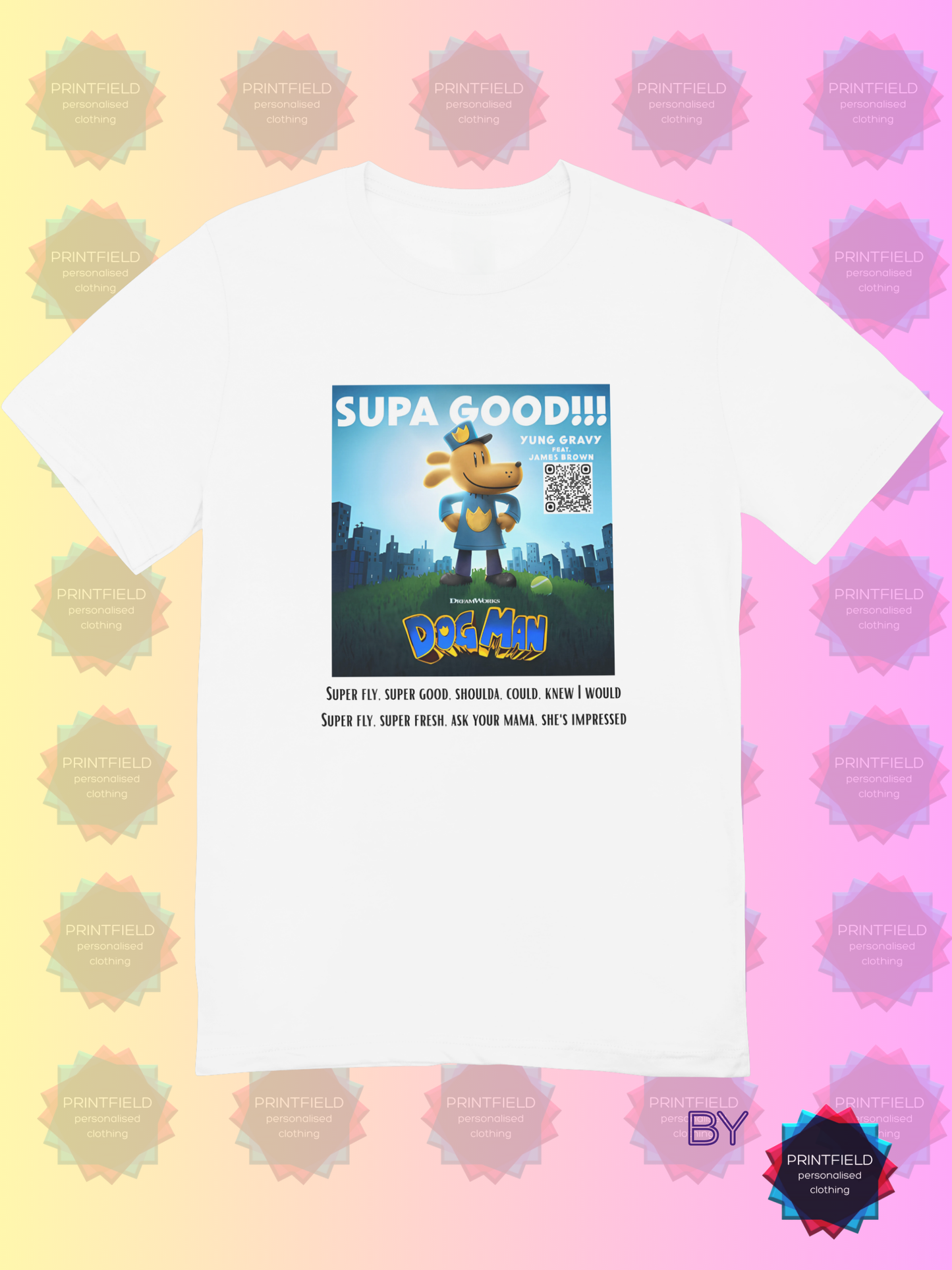 SUPA GOOD - DOG MAN - Kids T-Shirts