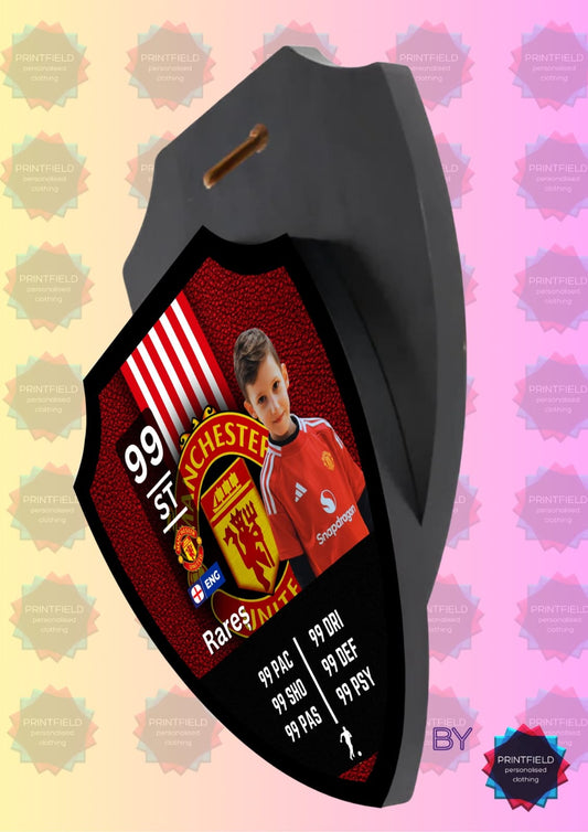 Football Stats Shield - Designed by Printfield