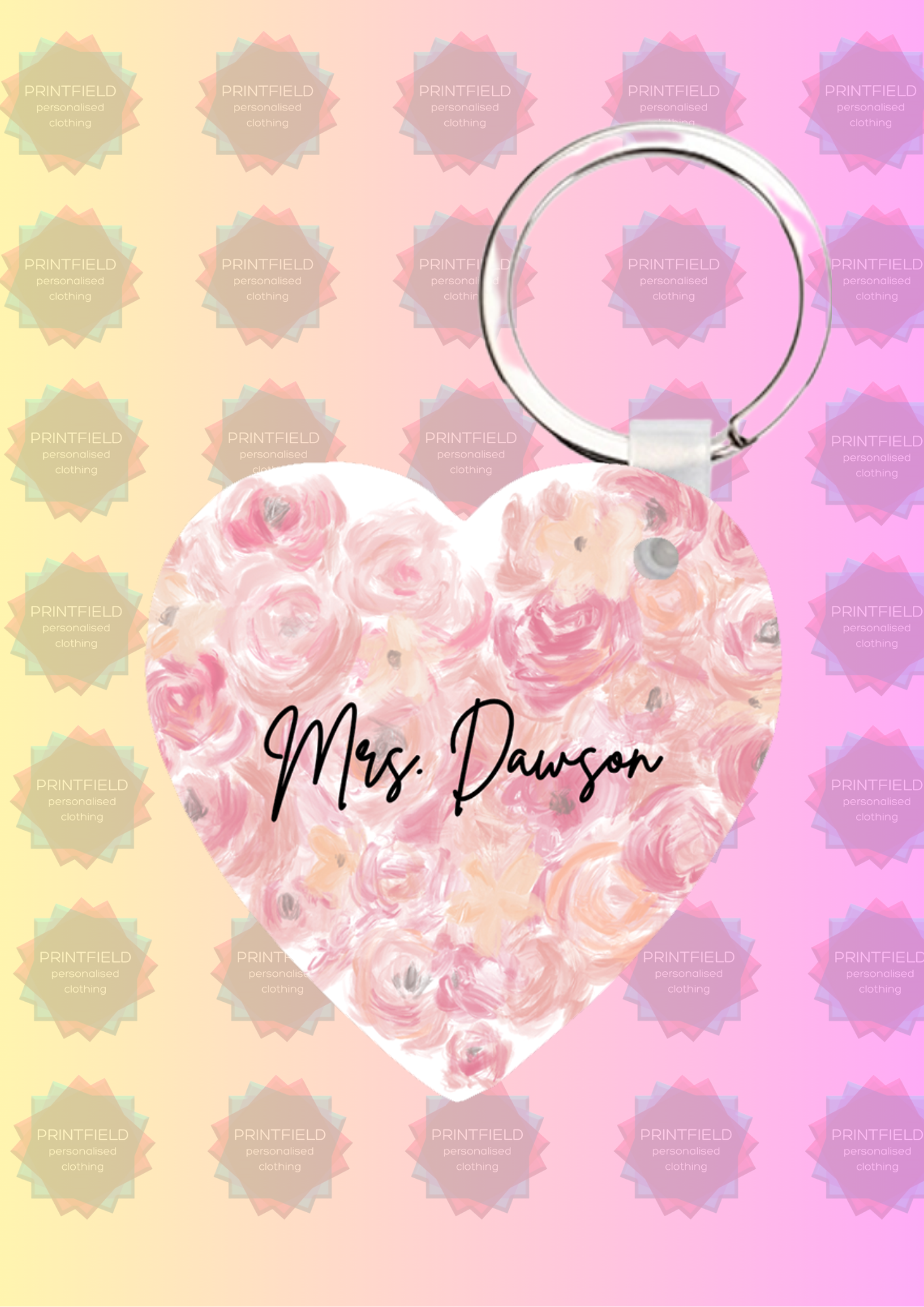 Personalised Keyrings – Great for Teachers & More!