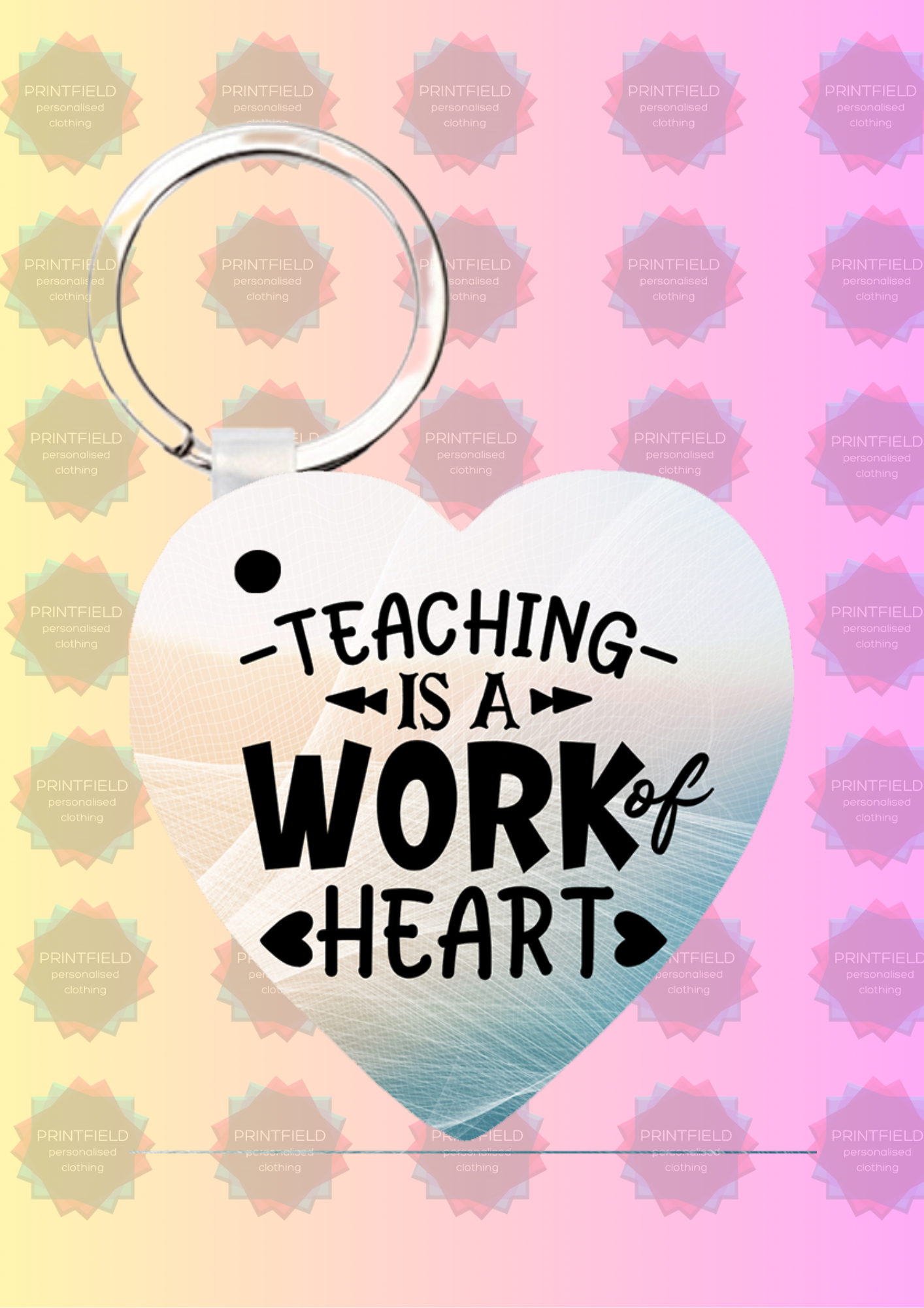 Personalised Keyrings – Great for Teachers & More!