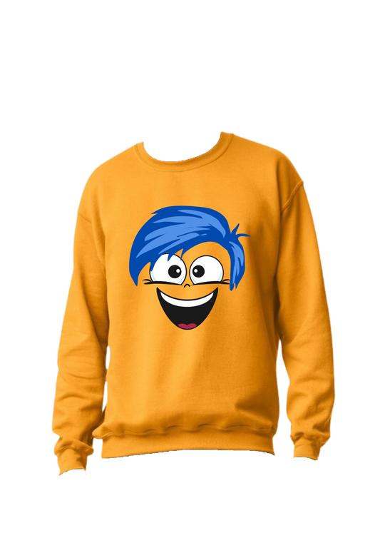 Inside Out Inspired Sweatshirts - "Embrace Every Emotion" - Happy Face - Designed by Printfield