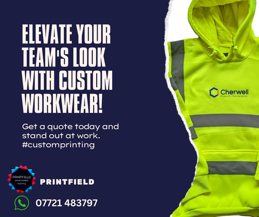 Elevate Your Brand with Custom Printing Workwear: Introducing Printfield's Mega Offer!