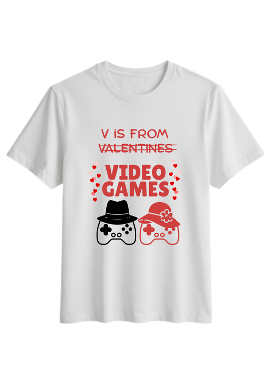 V Is From Video Games T-Shirt
