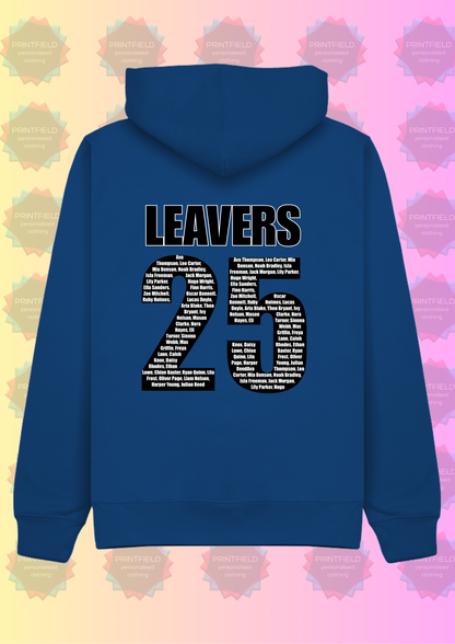 🎓 Personalised Leavers Hoodie – Class of 2025 - designed by Printfield