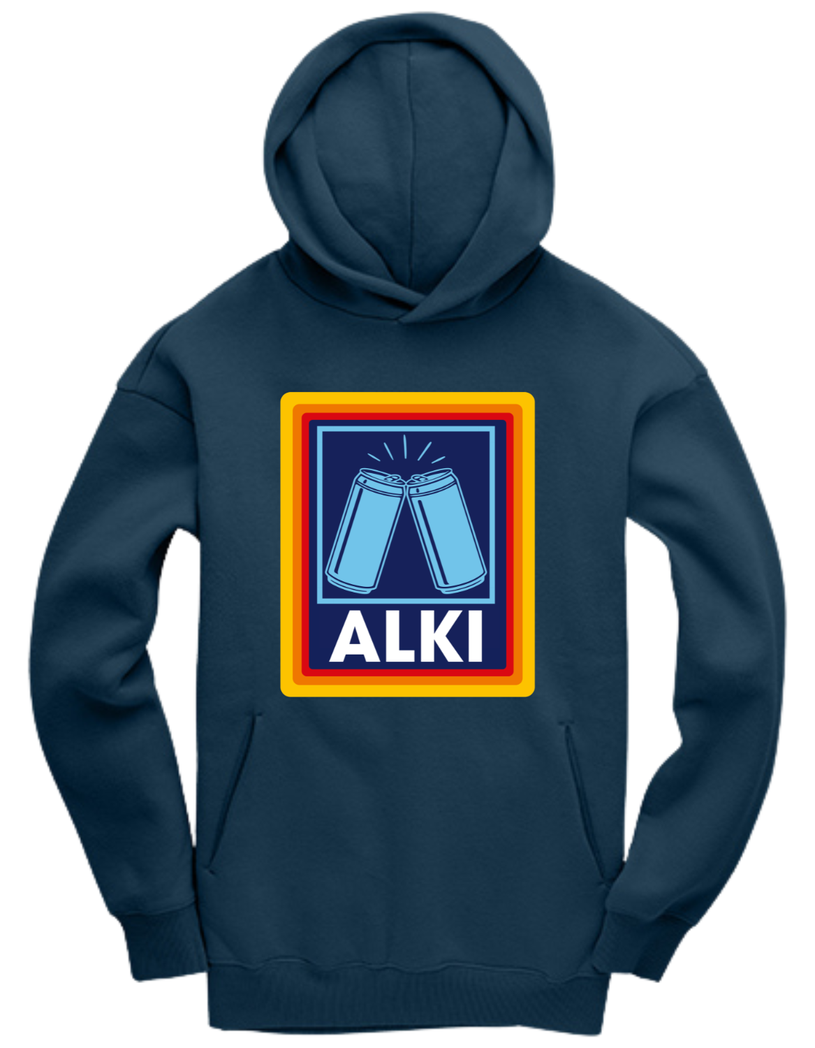 Alki Hoodie - Parody Logo Edition
