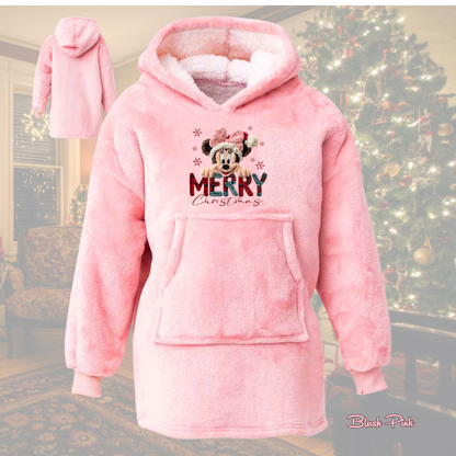 Brand Lab Oversized Hooded Blanket – Super Soft Wearable Blanket (Personalised on Demand) - kids version