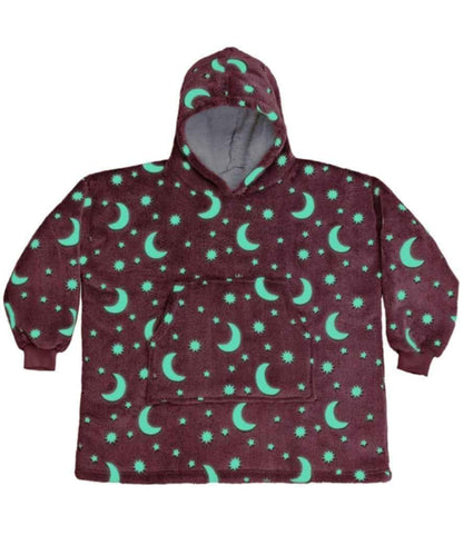 Brand Lab Oversized Hooded Blanket – Super Soft Wearable Blanket (Personalised on Demand) - kids version
