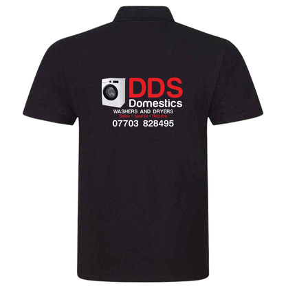 Premium Personalised Work Polo T-Shirt – Custom Front & Back Logo