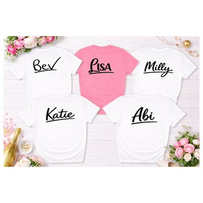 Hen Do Party Custom T-shirts
