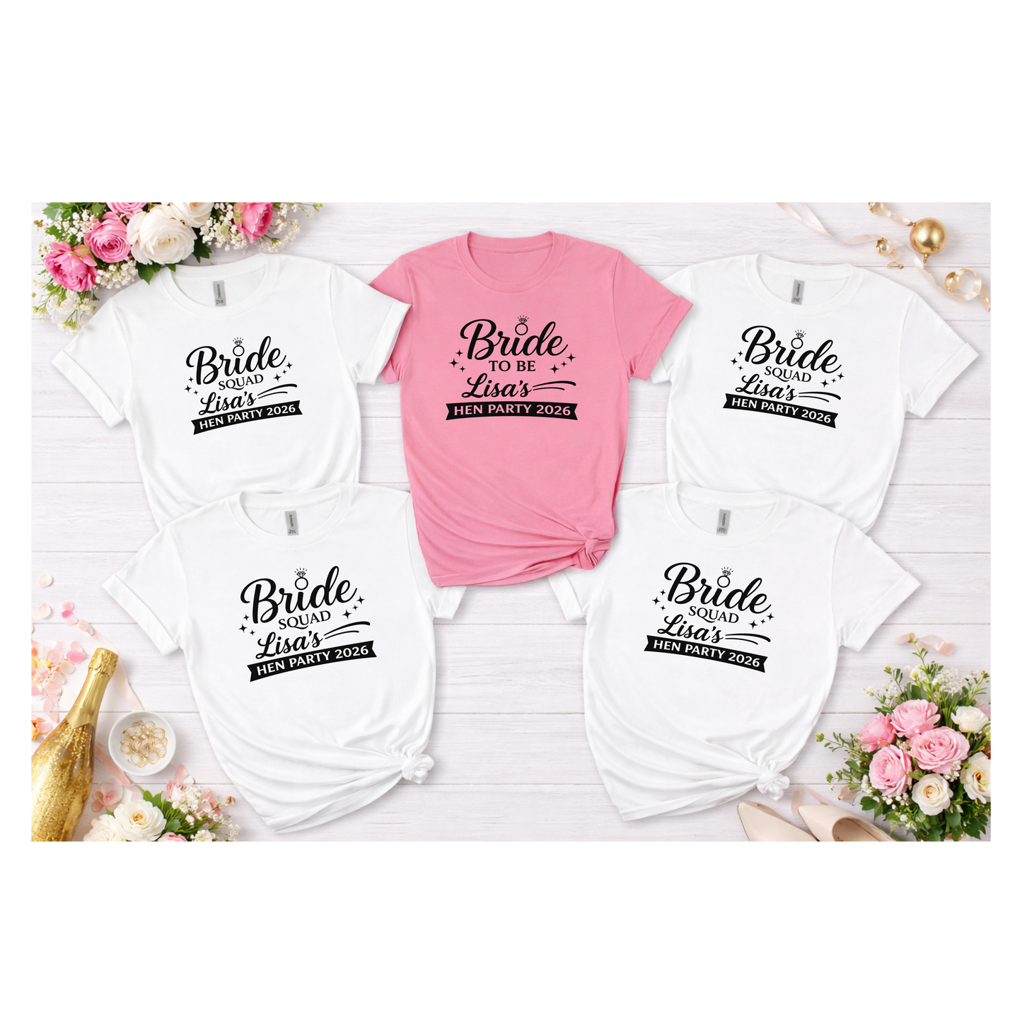 Hen Do Party Custom T-shirts