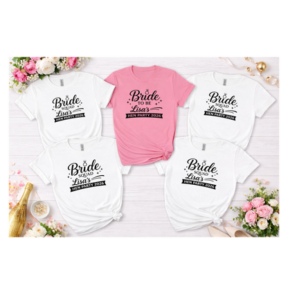 Hen Do Party Custom T-shirts
