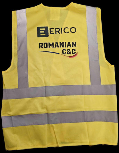 Personalised Workwear - Warrior High Visibility Waistcoat