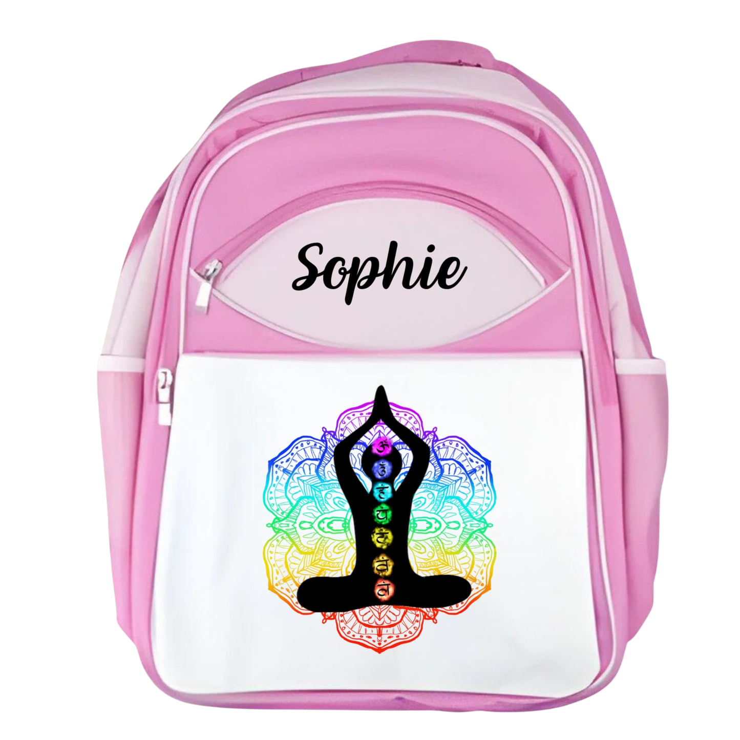 Personalised Youth Backpack – Pink | Printfield Exclusive