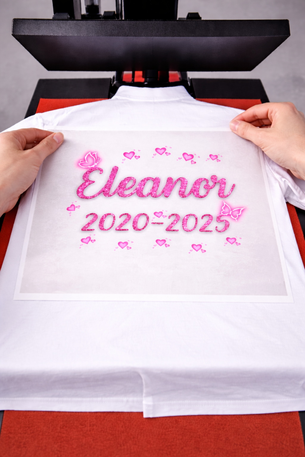 Personalised Leavers Shirts – Customer-Provided Shirts - Designed by Printfield (Mansfield & Surrounding Areas)