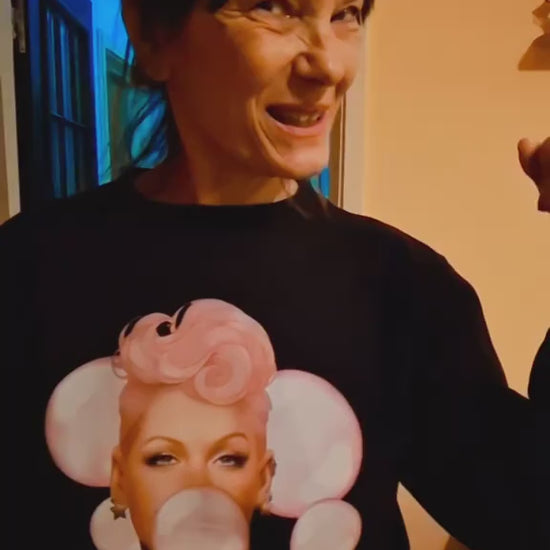 360 view of Pink Bubblegum Cottonridge sweatshirt – printed and packaged by Printfield