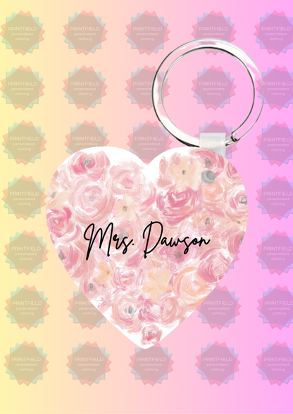 Personalised Keyrings – Great for Teachers & More!